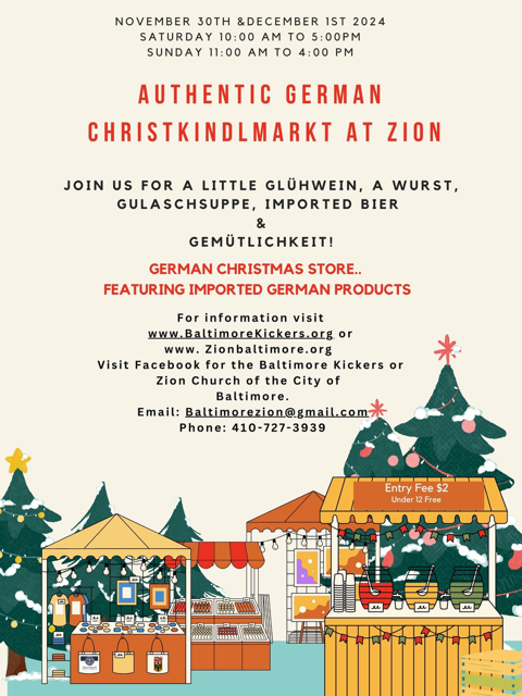 Christkindlmarkt @ Zion Church of the City of Baltimore